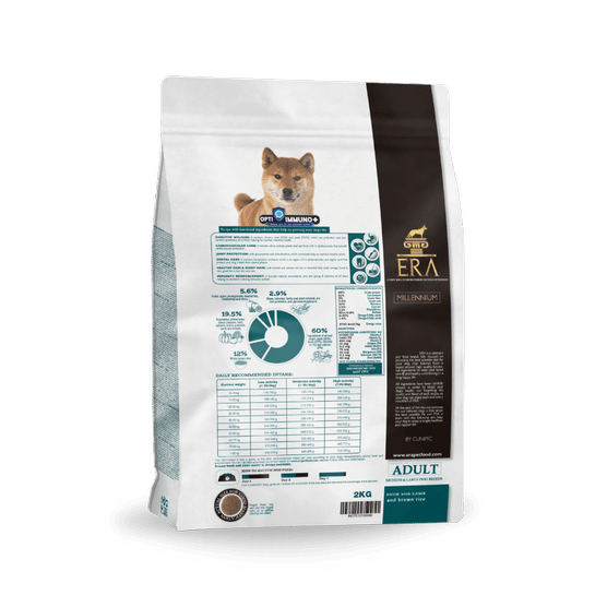 Era Dog Millennium Pato y Cordero con arroz integral