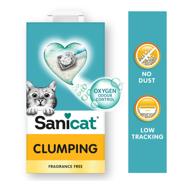 Sanicat Clumping, Arena Aglomerante  sin aroma 10L-8,7kl