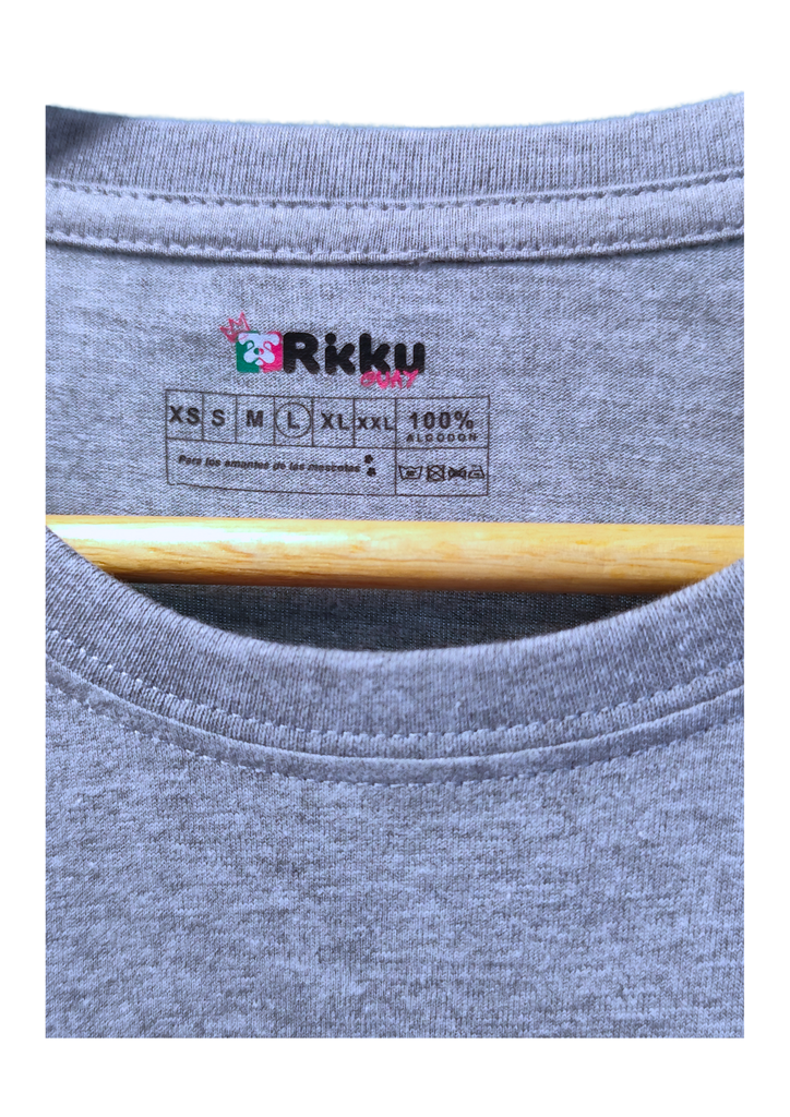 Rikku Guay Camiseta con Diseño Electro huella pet