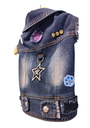 Rikku Guay, Cazadora Denim para Perro con  Estrella