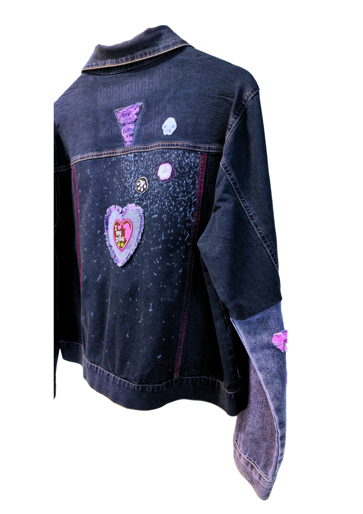 Rikku Guay, Chaqueta Cazadora de Denim con Estrella