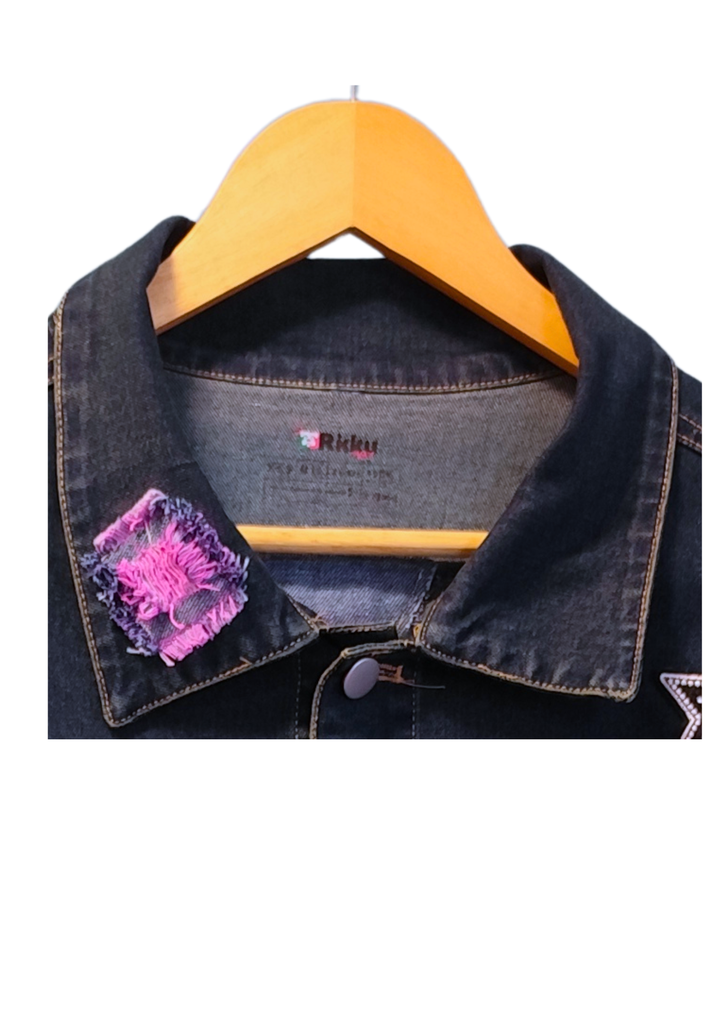 Rikku Guay, Chaqueta Cazadora de Denim con Estrella