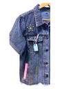 Rikku Guay, Chaqueta Cazadora de denim Manga Corta.