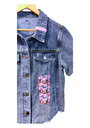 Rikku Guay, Chaqueta Cazadora de denim Manga Corta.