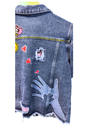 Rikku Guay, Chaqueta Cazadora de denim Manga Corta.