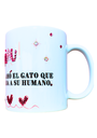 Rikku Guay, taza de Cerámica "Exclamó el Gato"