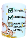 Rikku Guay, Taza de cerámica "Tareas del Gato".