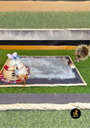 Rikku Toys Cat ALFOMBRA FELPUDA GRIS