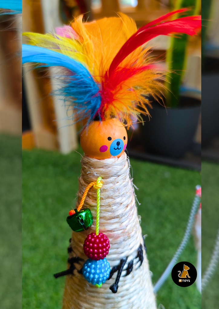 Rikku Toys CONO RASCADOR CON RESORTE