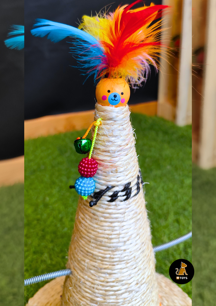 Rikku Toys CONO RASCADOR CON RESORTE