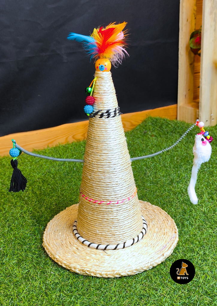 Rikku Toys CONO RASCADOR CON RESORTE