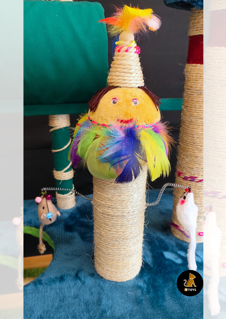 Rikku Toys RASCADOR DE TRES NIVELES 1,45CM