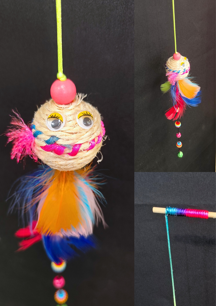 Rikku Toys Cat CAÑAS COLORINCHI
