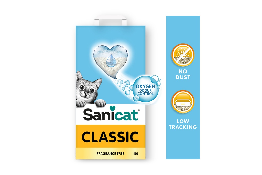 Sanicat Classic,  Arena Clásica sin aroma 10L-7,2k