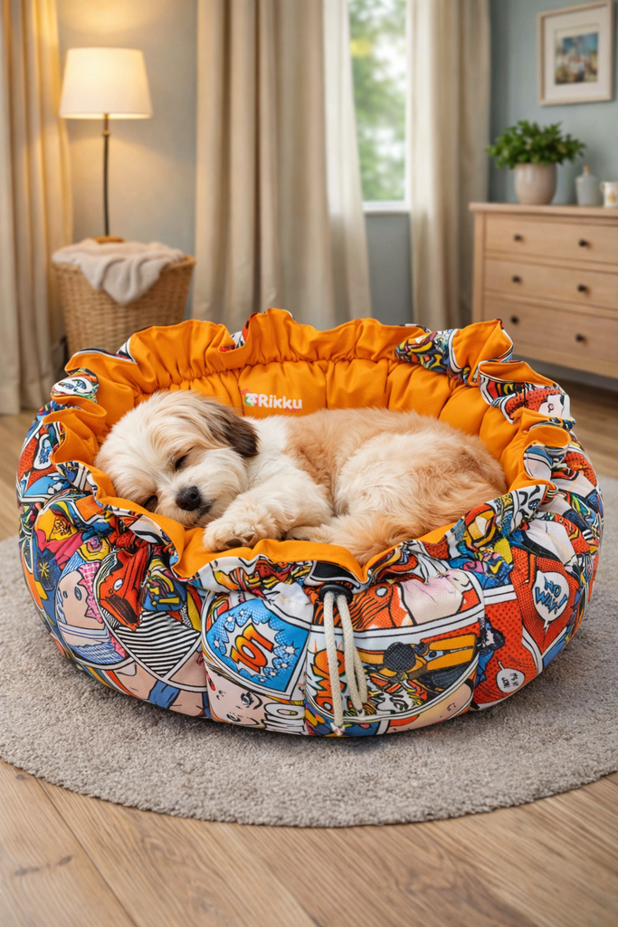 Rikku Guay, CAMITA NIDO CÓMIC +  Cojín Media Luna