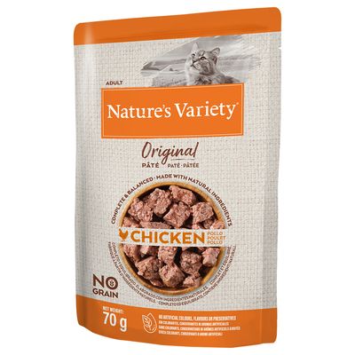 Nature's Variety Cat Pate Pollo No Grano 70g 