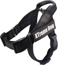 Arquivet Arnés Extreme Clásico Negro para Perro TS