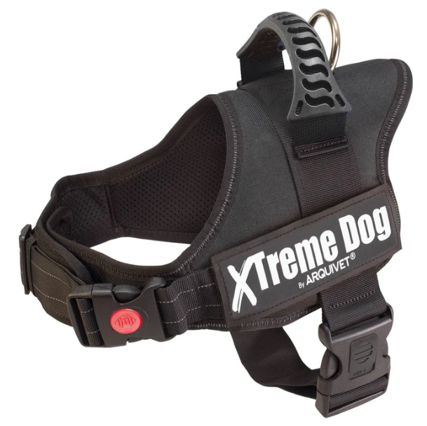 Arquivet arnés xtrem dog negro T-S