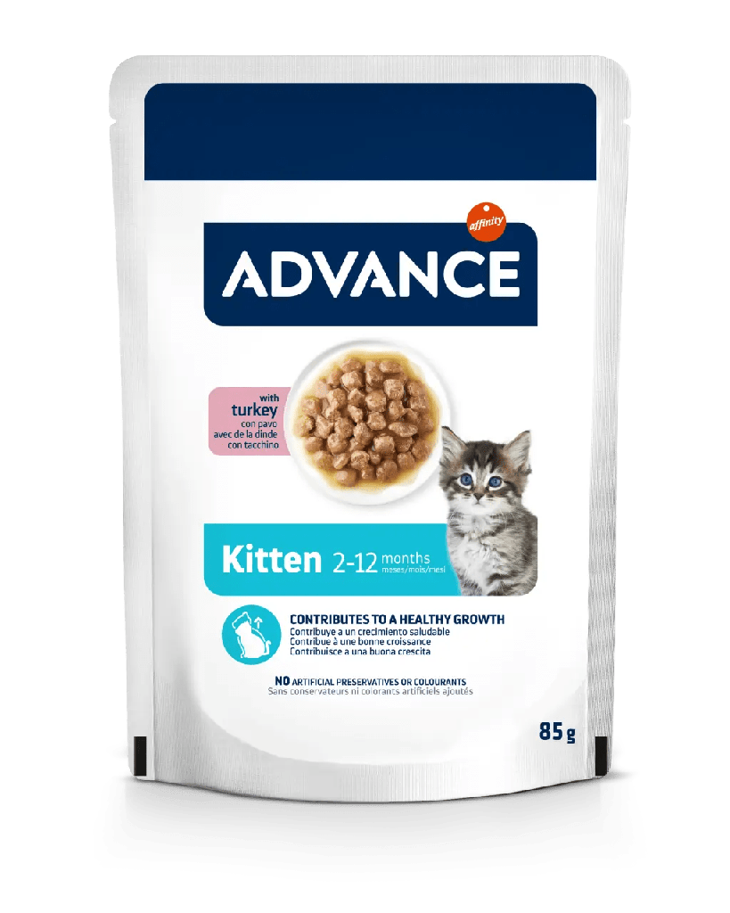 Advance Cat kitten Pavo Humedo 85g