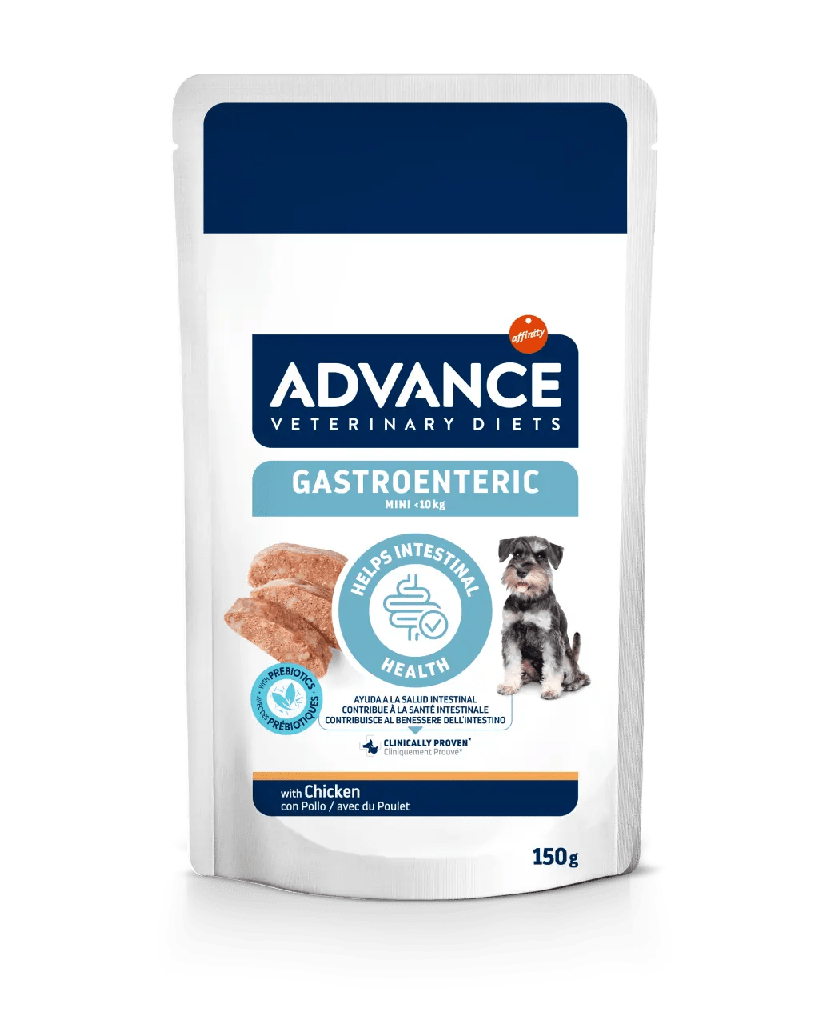 Advance Dog dieta veterinaria Humeda Gastroenteric 150g