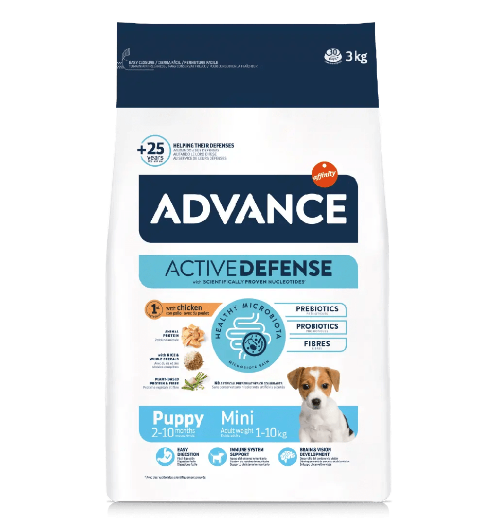 Advance Dog Puppy mini de pollo