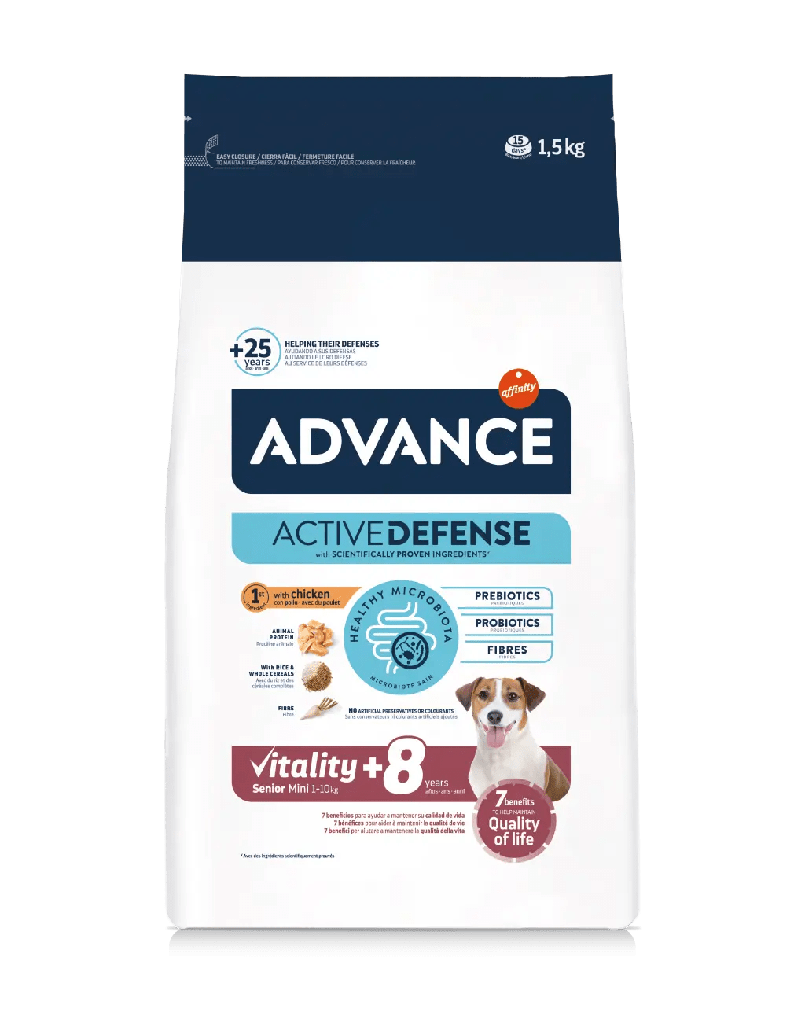 Advance Dog Vitality senior mini