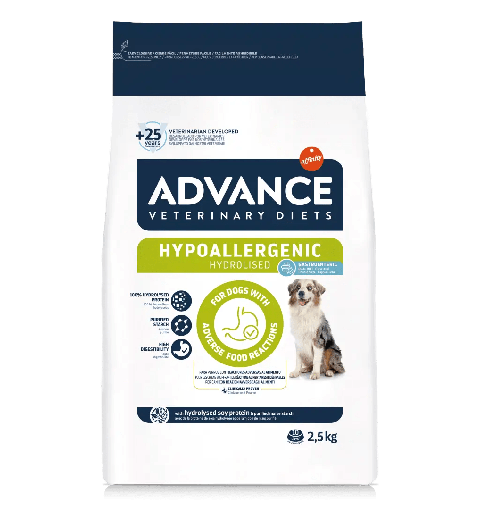Advance Dog Dieta veterinaria Hypoallergenic 2.5k