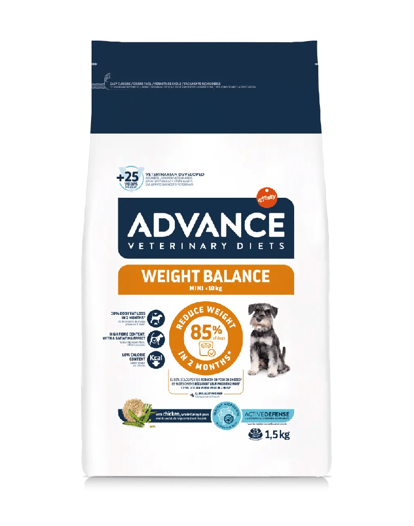 Advance Dog Dieta veterinaria Weight balance mini