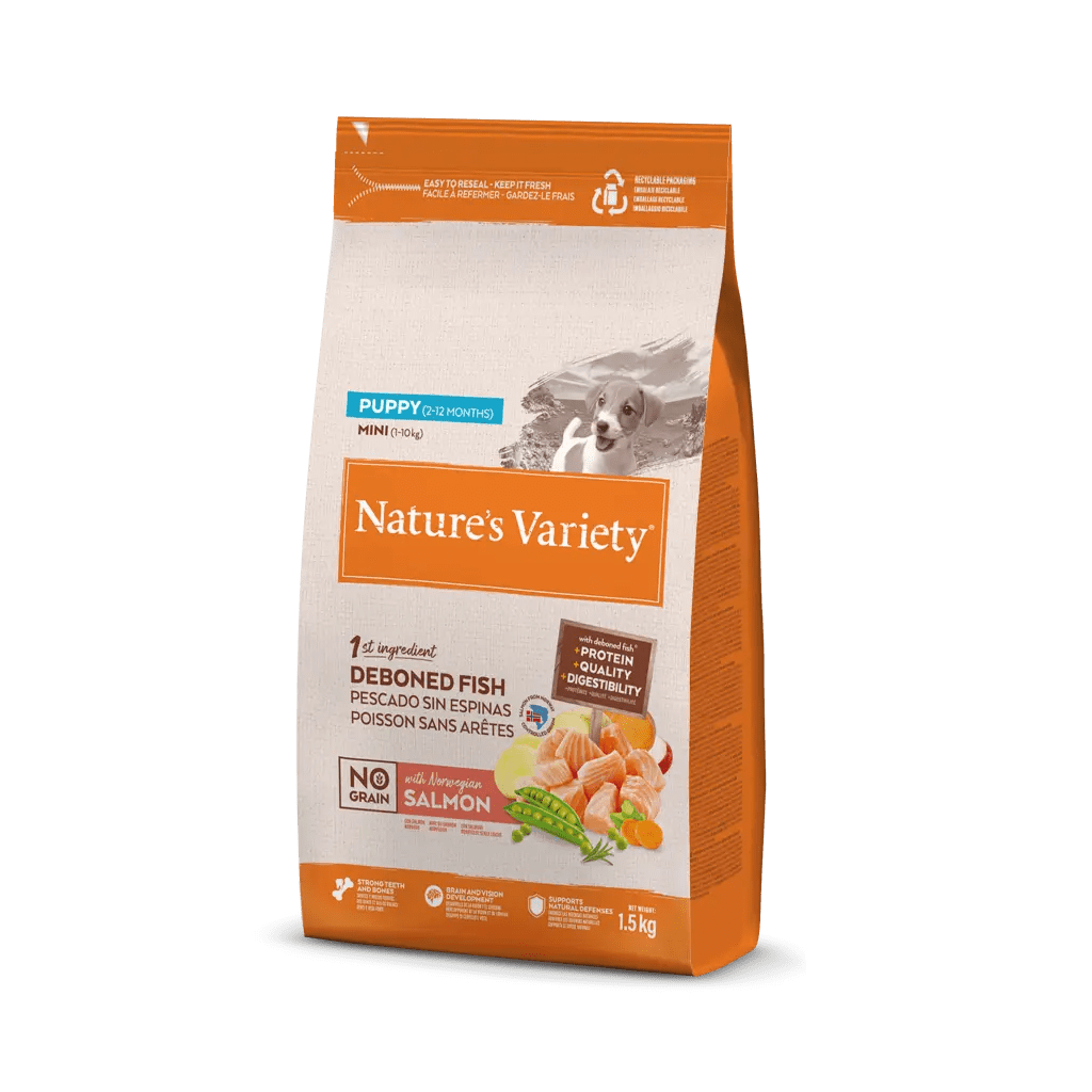 Nature´s Variety Dog Puppy Salmon sin granos