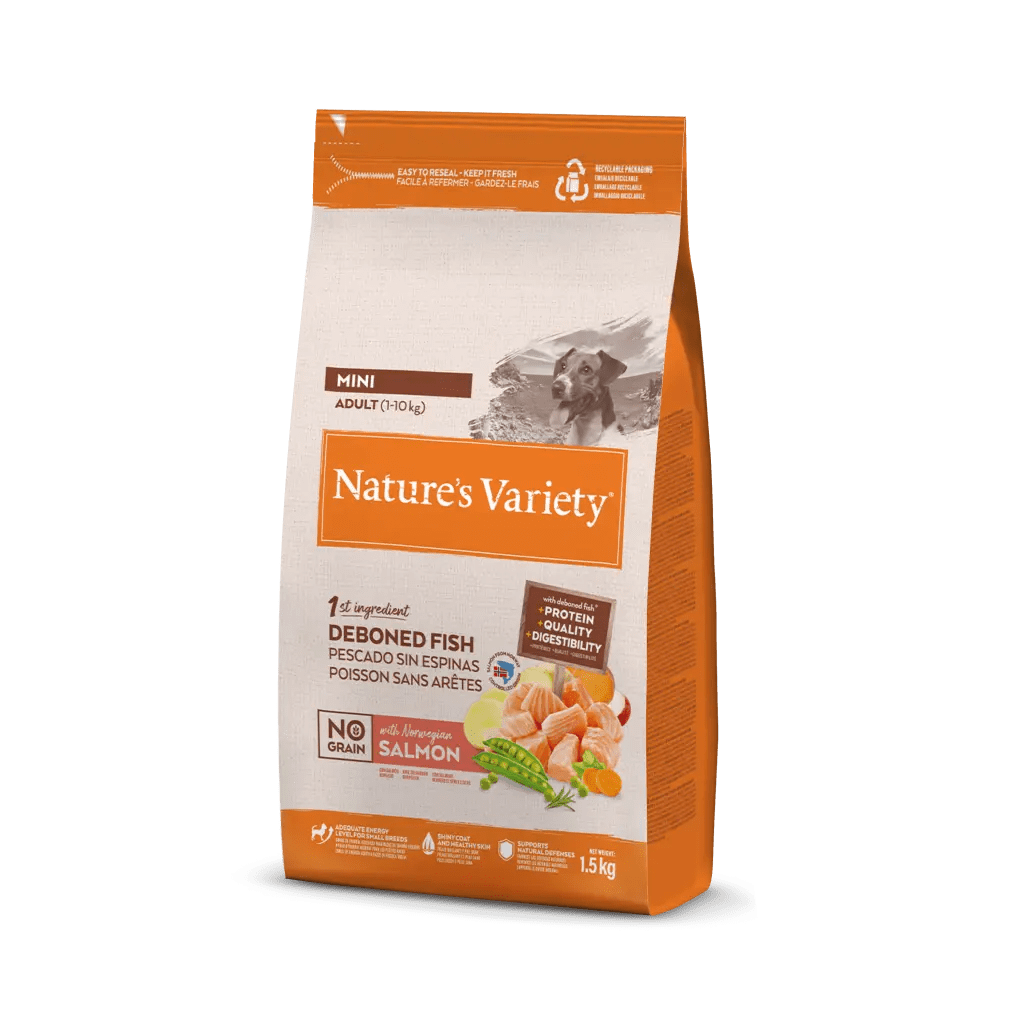 Nature´s Variety Dog mini Salmón grain free