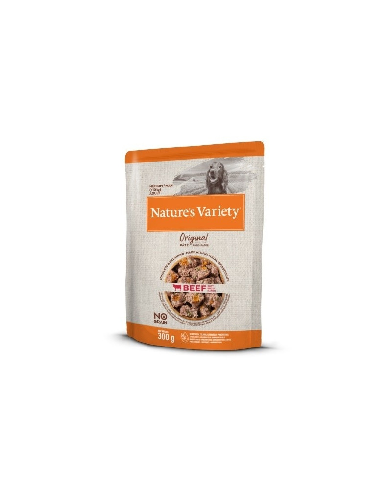 Nature´s Variety Dog Mediun Humedos de Res 300g