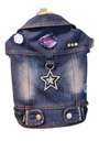 Rikku Guay, Cazadora Denim para Perro "Star Pet" (estrella).
