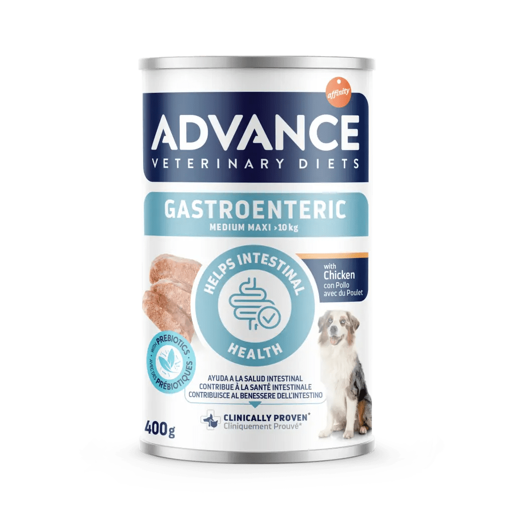Advance Dog Medium dieta humeda gastroenteric lata 400g