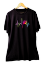 Rikku Guay, Camiseta con Diseño "Electro Huella Multicolor"