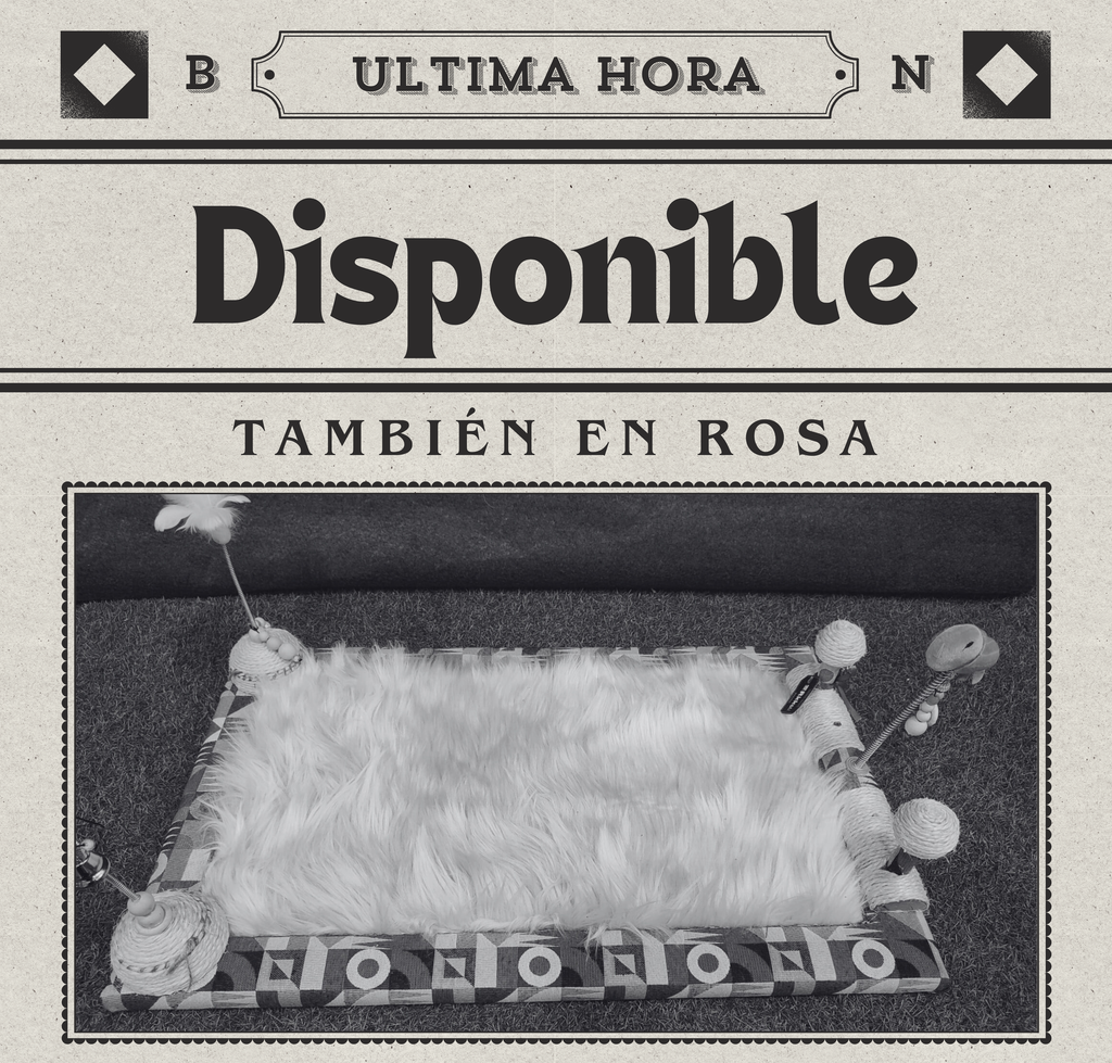 Rikku Toy Cat alfombra felpuda rosa