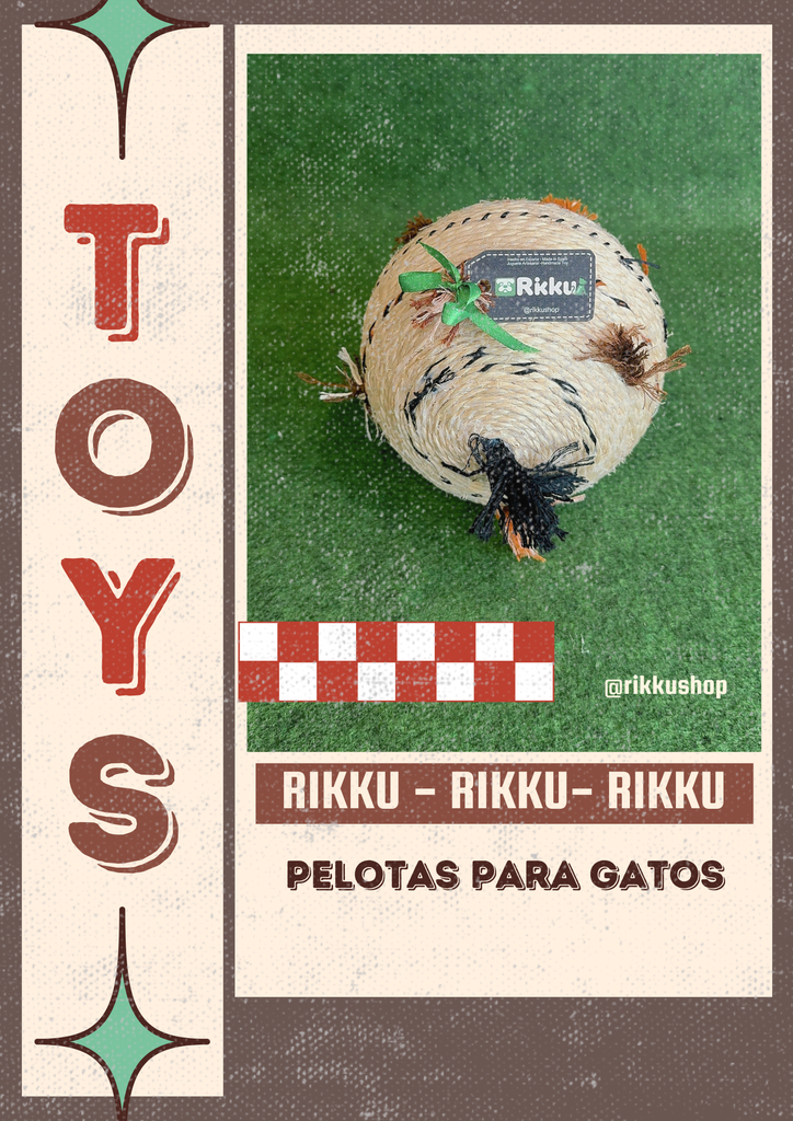 Rikku Toys Cat Pelotas