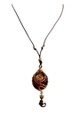 Rikku guay, Collar Dije Atrapasueños de Piedra Natural