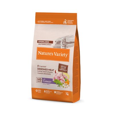 Nature's Variety Cat sterilized Adult pavo No Grano