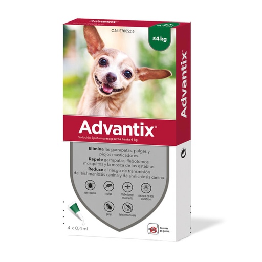 Advantix Pipeta Antiparasitaria  para Perro