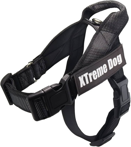 [10842] Arquivet Arnés Extreme Clásico Negro para Perro TS