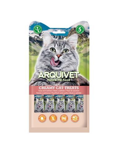 [10596] Arquivet Cat, Snack Creamy Atún y salmón