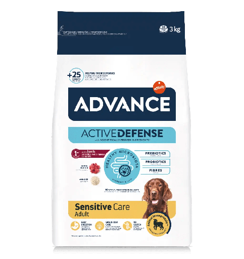 Advance Dog medium-Maxi sensitive care Lamb 3k