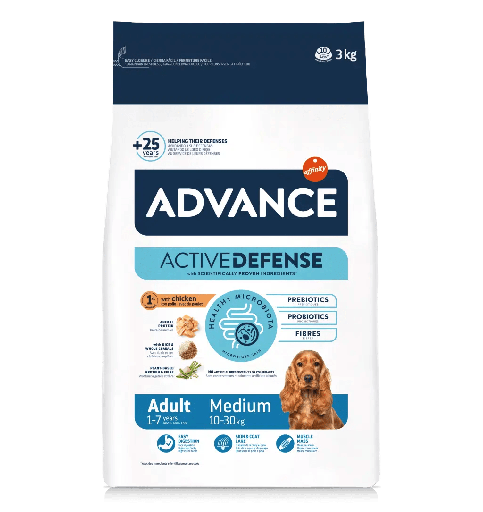 Advance Dog Adulto medium de pollo 3k