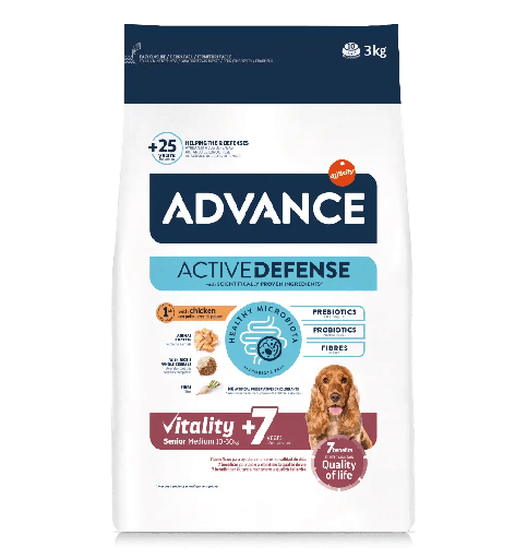 Advance Dog Vitality senior medium 3k