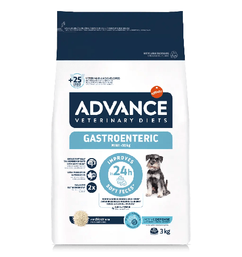 Advance Dog Dieta veterinaria Gastroenteric mini 3k