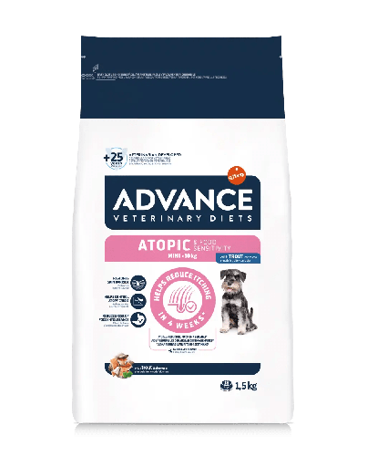 Advance Dog Dieta veterinaria Atopic trout mini