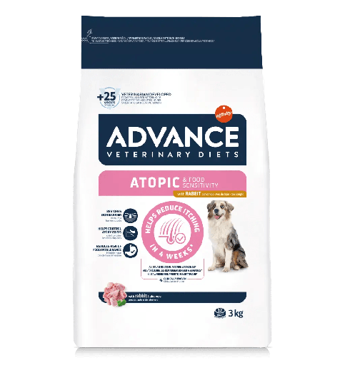 Advance Dog Dieta veterinaria Atopic Rabbit 3k