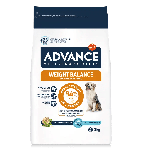 Advance Dog Dieta veterinaria Weight balance Medium-Maxi
