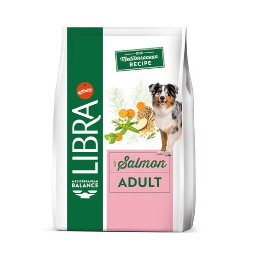 Libra Dog adulto con Salmón