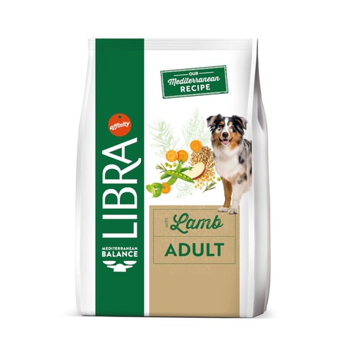 Libra Dog adulto con Cordero